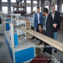 ce certification greenerwood pvc wpc lesco profil machine